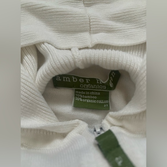 Amber Hagen organics yellow car cardigan 2T - Picture 4 of 7